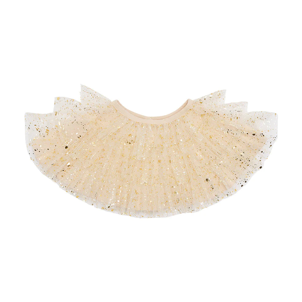 Gold Sparkle Layer Cape