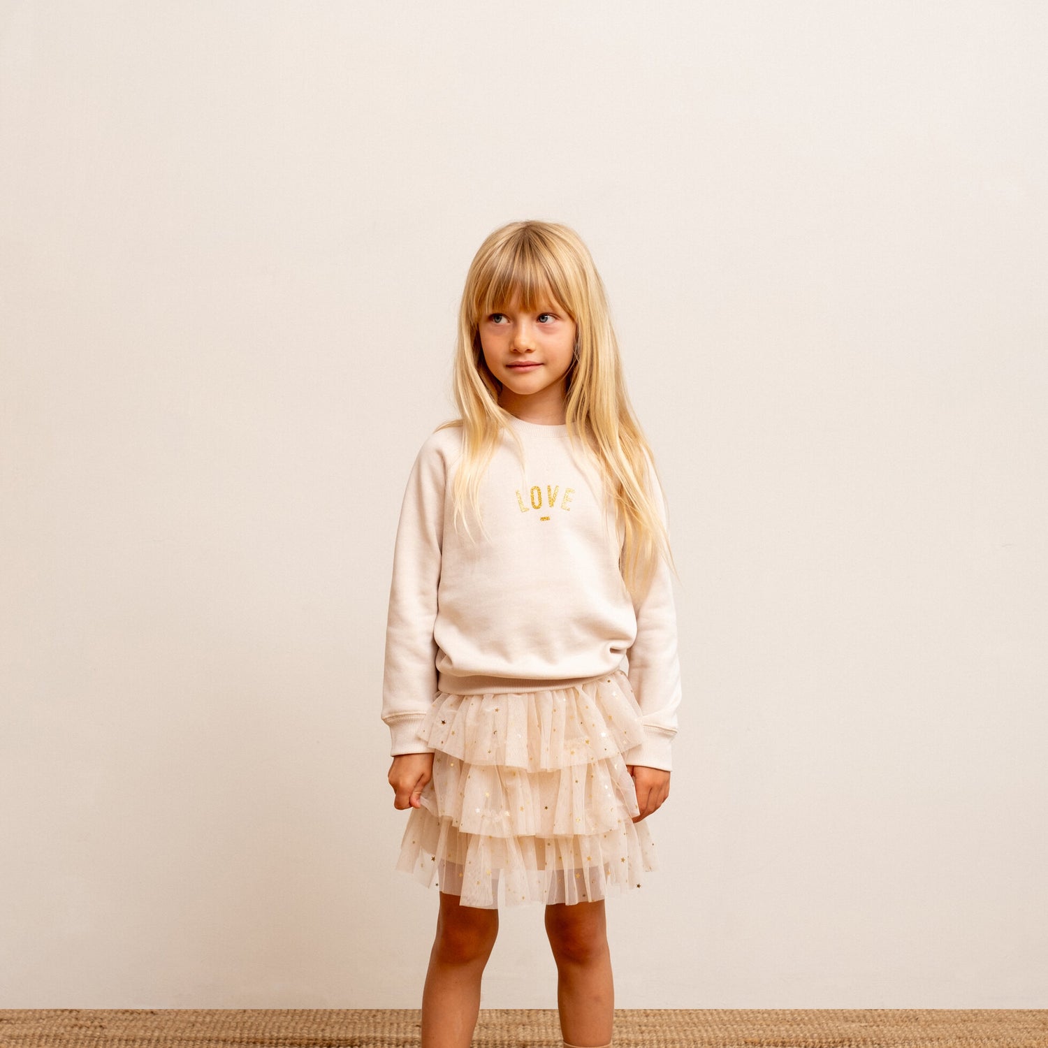 Gold Moon & Stars Layered Tutu