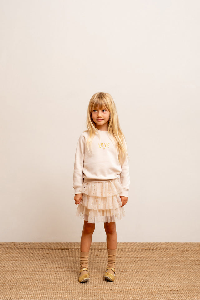 Gold Moon & Stars Layered Tutu