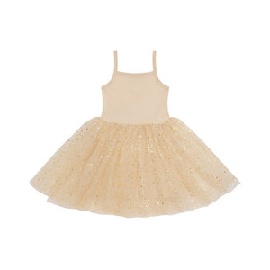 Gold Sparkle Ballet Dress