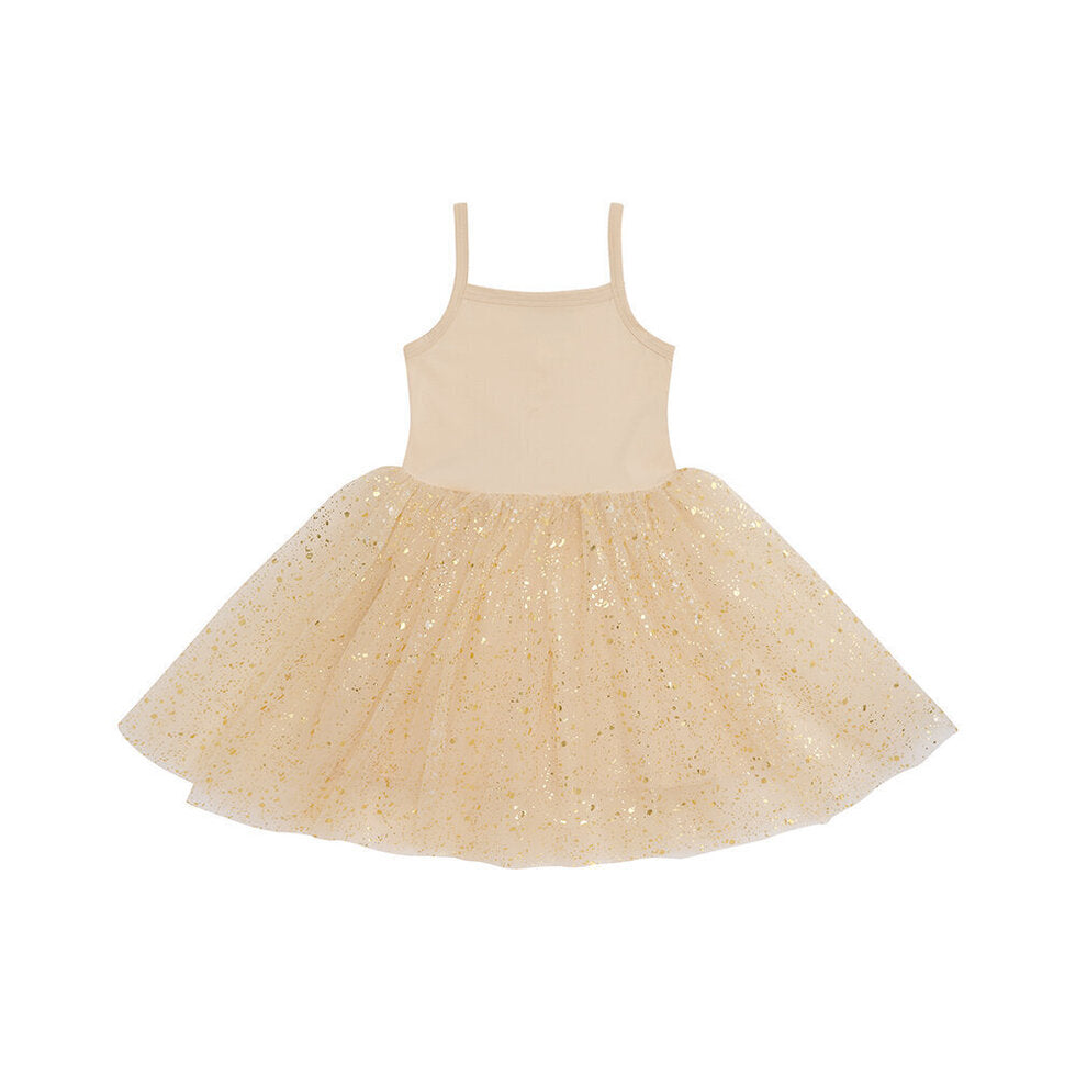 Gold Sparkle Ballet Dress