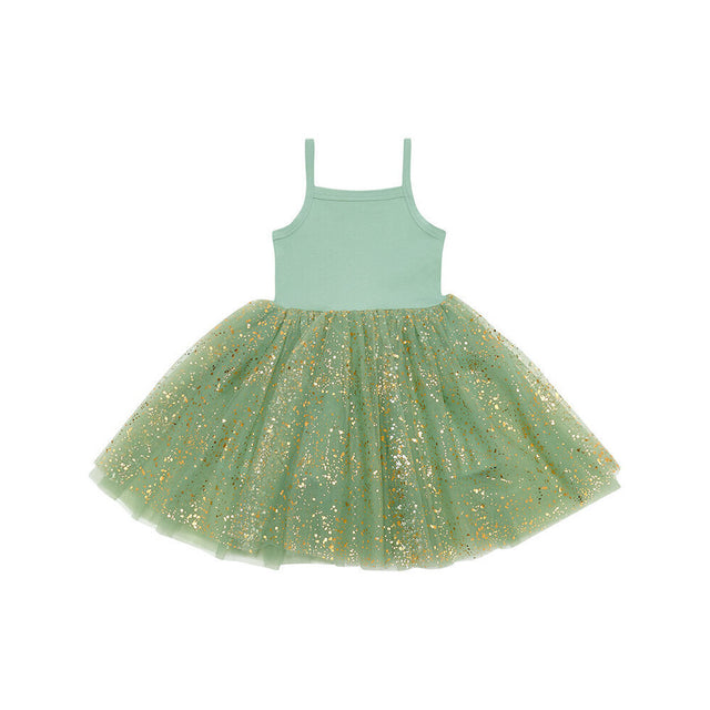 Green Sparkle Ballet Dress