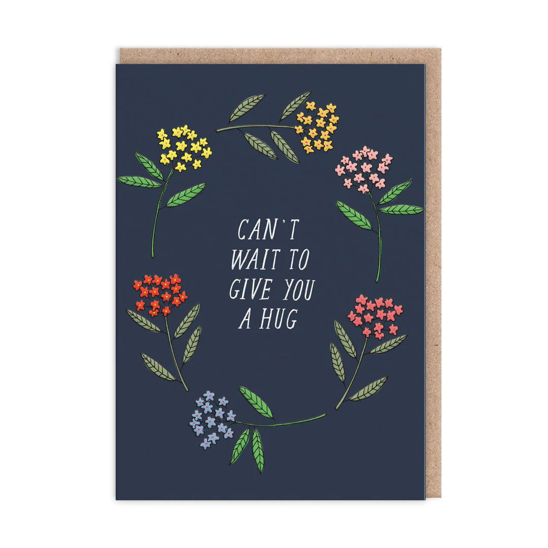 Can't Wait To Give You A Hug Card