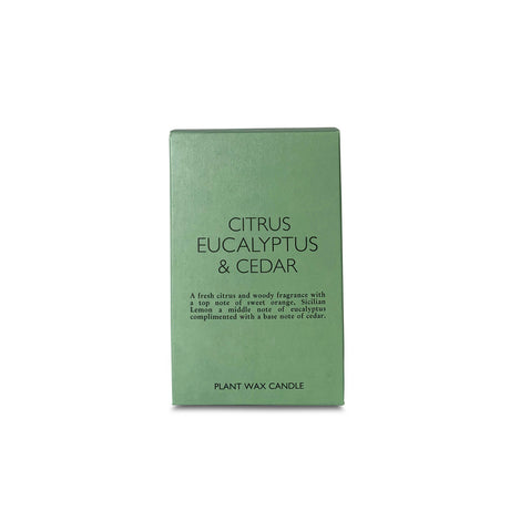 Citrus, Eucalyptus & Cedar Ceramic Candle