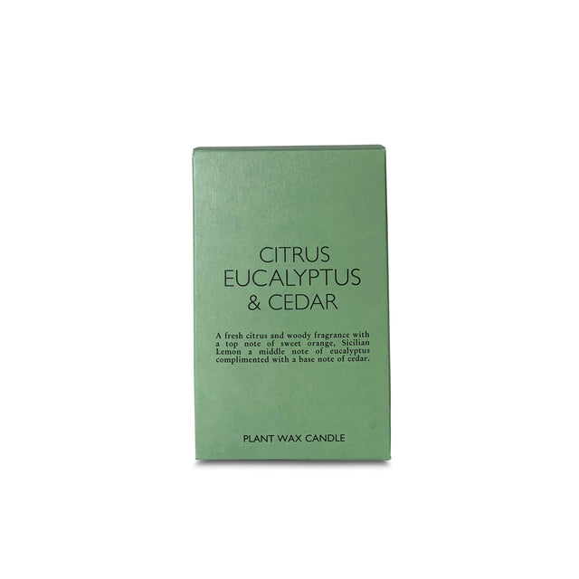 Citrus, Eucalyptus & Cedar Ceramic Candle