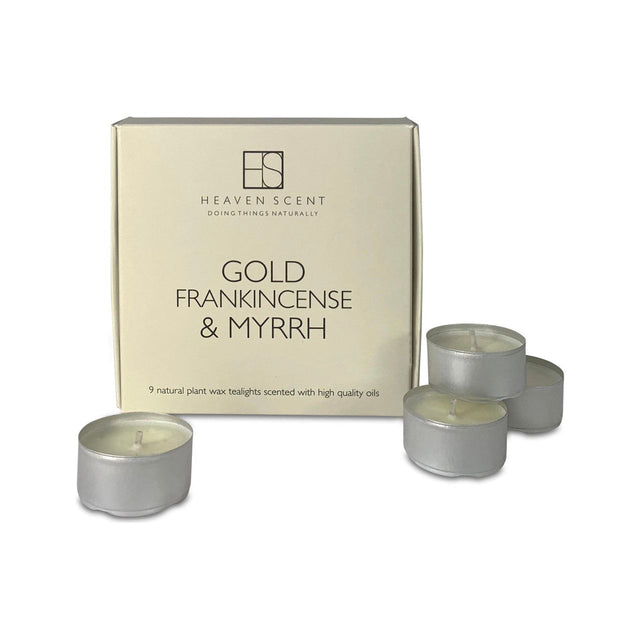 Gold, Frankincense & Myrrh Tealights