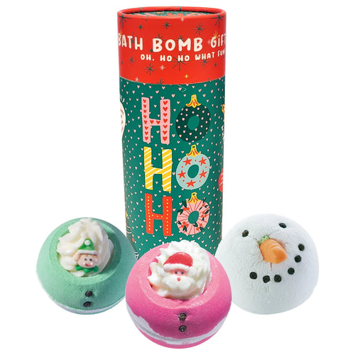 Ho Ho Ho Bath Bomb Blaster Gift Set