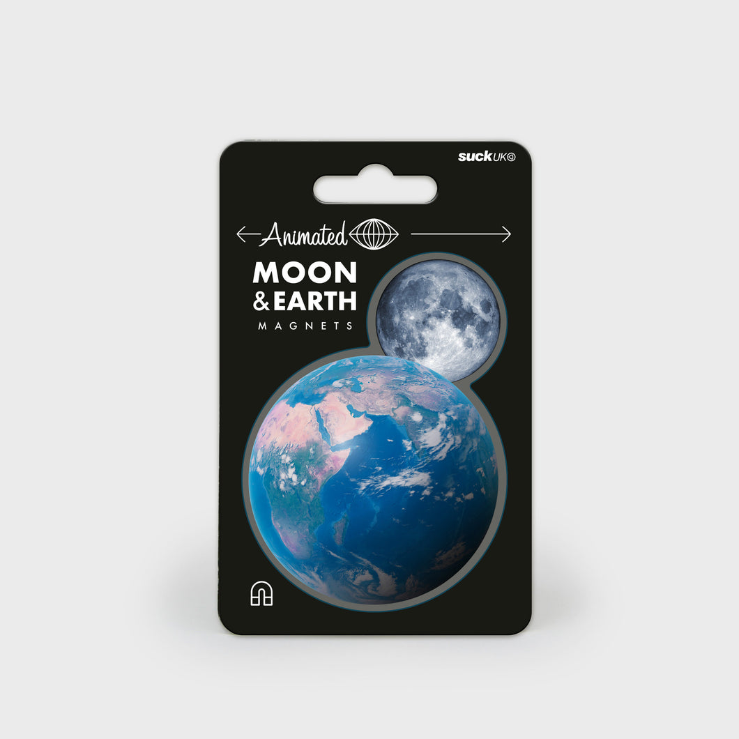 Moon And Earth Magnets