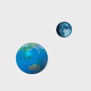 Moon And Earth Magnets