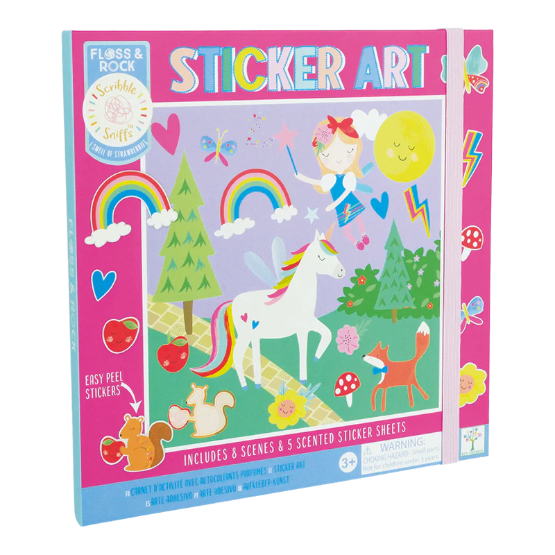Sticker Art: Rainbow Fairy