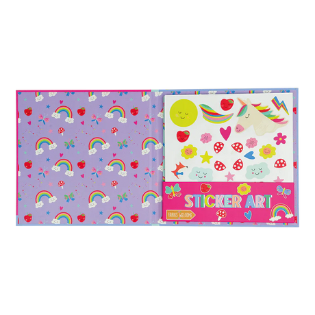 Sticker Art: Rainbow Fairy