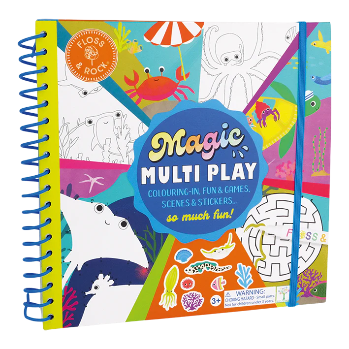 Magic Water Multi Play Book: Ocean