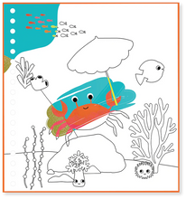 Load image into Gallery viewer, Magic Water Multi Play Book: Ocean