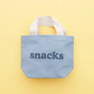 Little Light Blue Snacks Bag