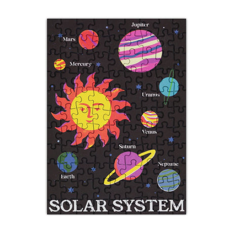 Mini 99 Piece Jigsaw: Solar System