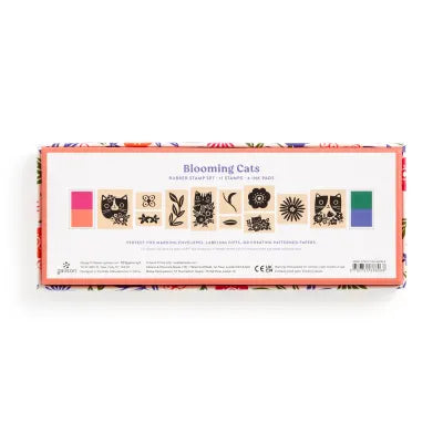 Blooming Cats Stamp Set