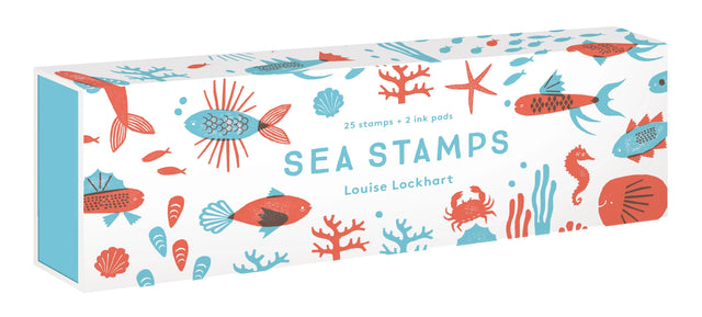 Sea Stamps Set