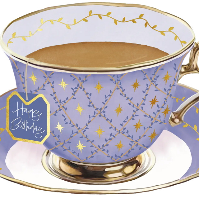 Birthday Brew Tea Cup Card