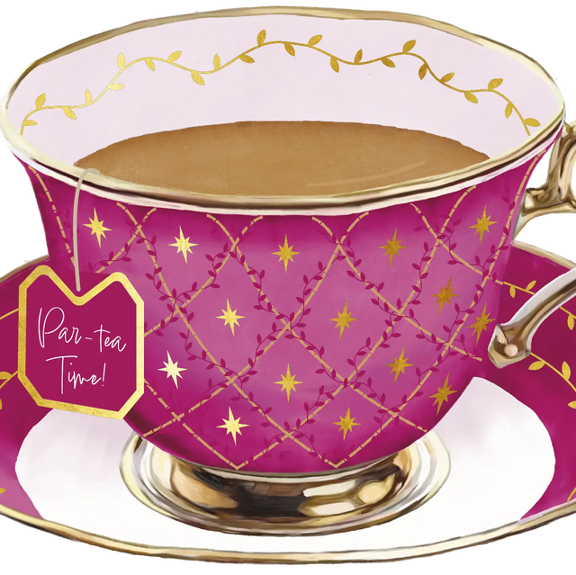 Par-Tea Tea Cup Card