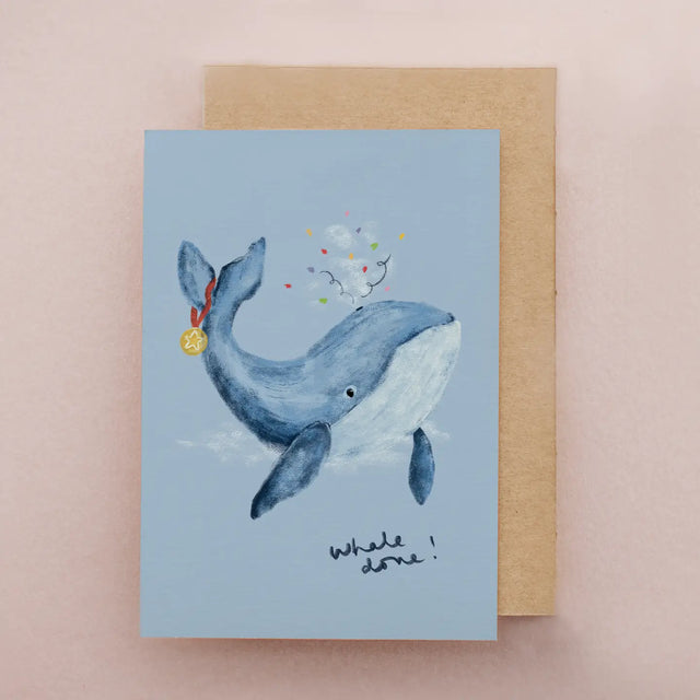 Whale Done Card