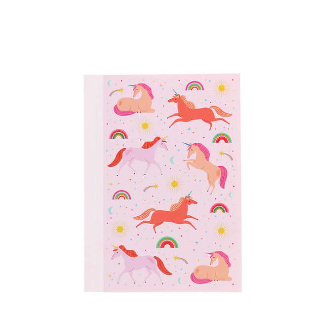 A6 Unicorn Notebook
