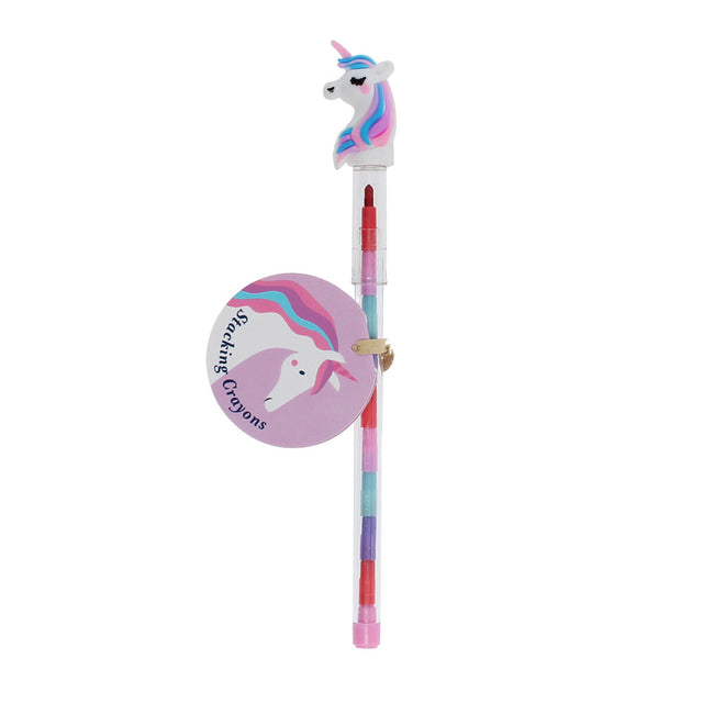 Unicorn Stackable Crayon