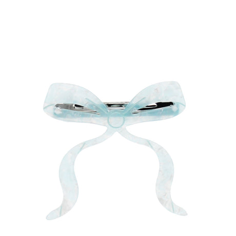 Blue Bow Hair Clip