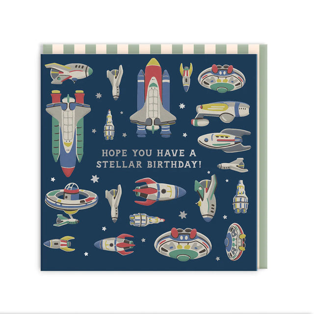 Mini Square Space Birthday Card