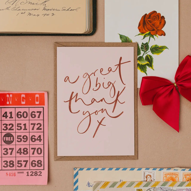 Great Big Thank You Card