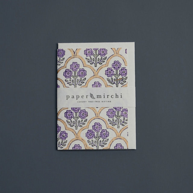 Trellis Lavender Card