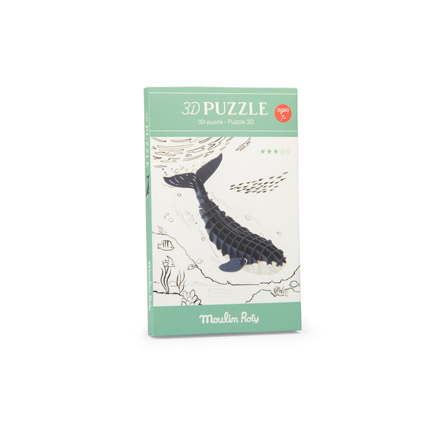 Whale 3D Puzzle