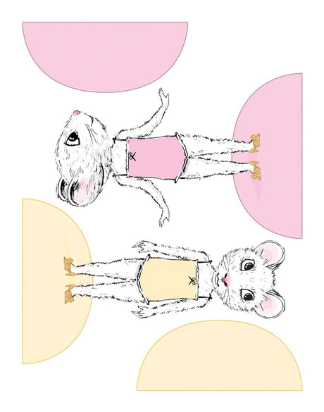 Dress Up Claris Paper Doll Set