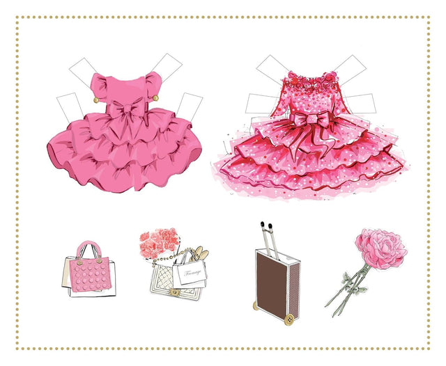 Dress Up Claris Paper Doll Set