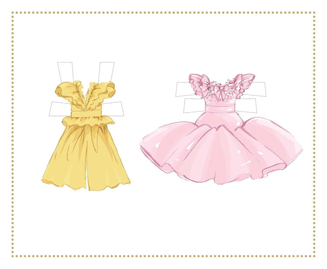 Dress Up Claris Paper Doll Set