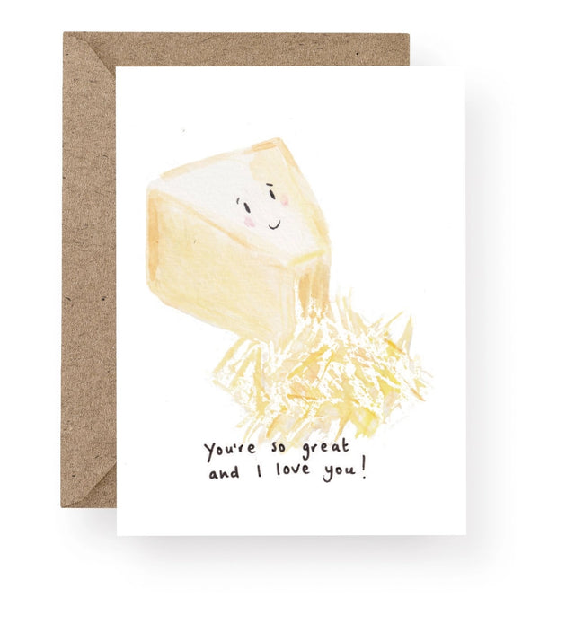 So Great I Love You Card