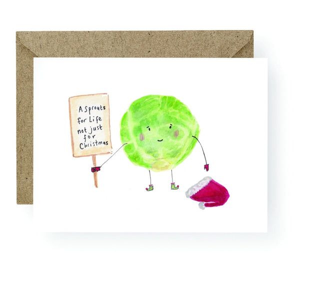 Brussel Sprout Card