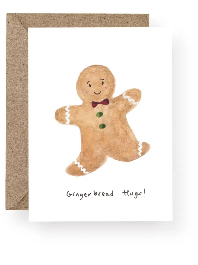 Gingerbread Hugs Card
