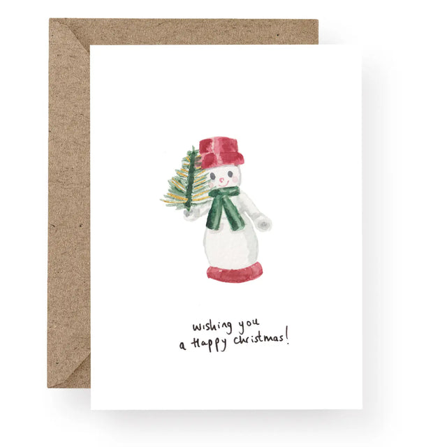Happy Snowman Card