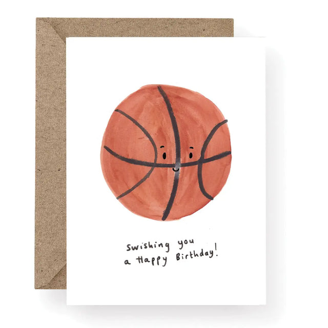 Basketball Birthday Card