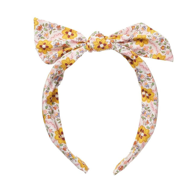 Cottage Floral Tie Headband
