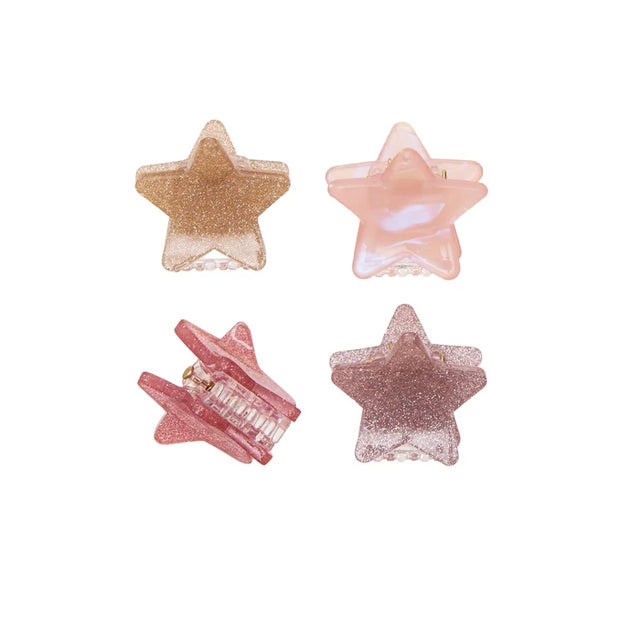 Shimmer Stars Claw Clips