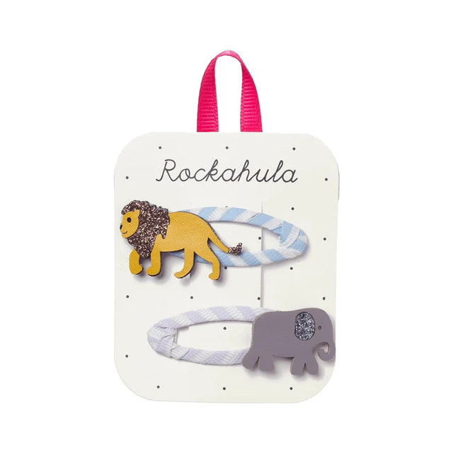 Party Animals Stripy Hair Clips