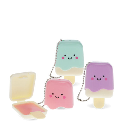 Ice Cream Fruity Lip Gloss Keyrings