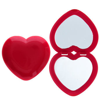 Red Heart Pocket Mirror