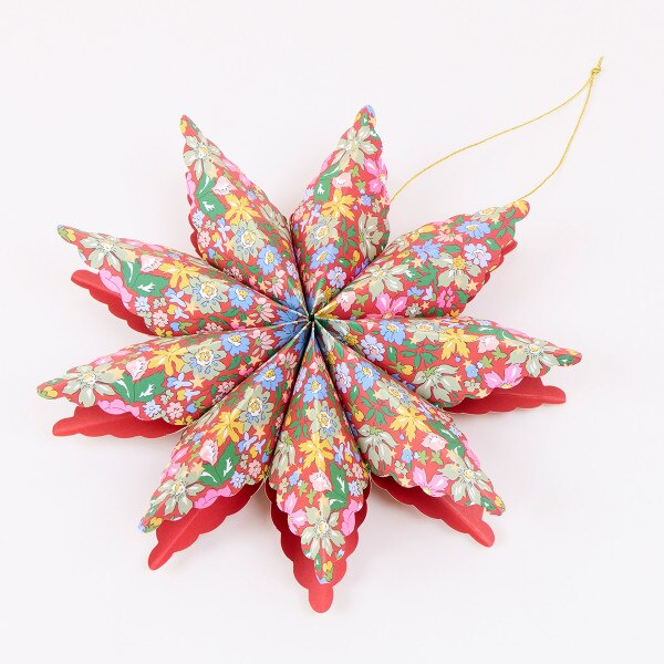 Meri Meri x Liberty Star Decorations