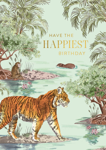 Sundarban Forest Birthday Card