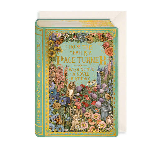 Storybook Page Turner Birthday Card