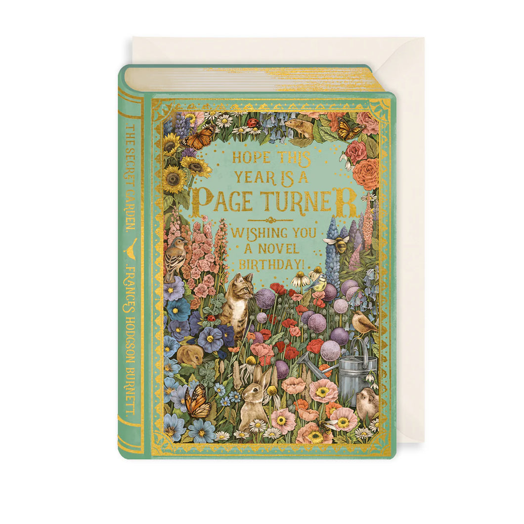 Storybook Page Turner Birthday Card
