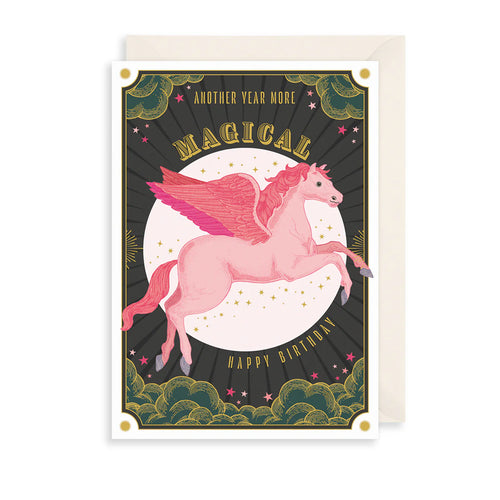 Magical Unicorn Birthday Card