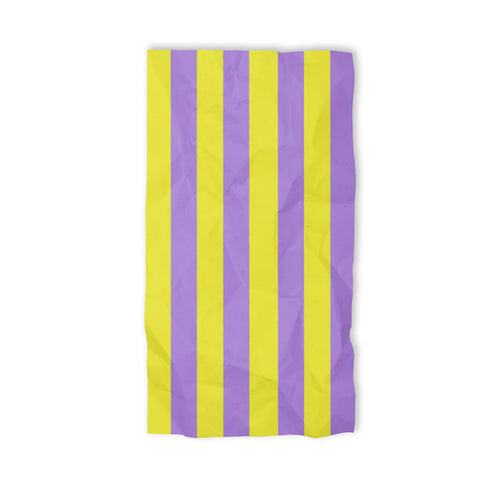 Lilac & Lemon Stripe Tissue Paper